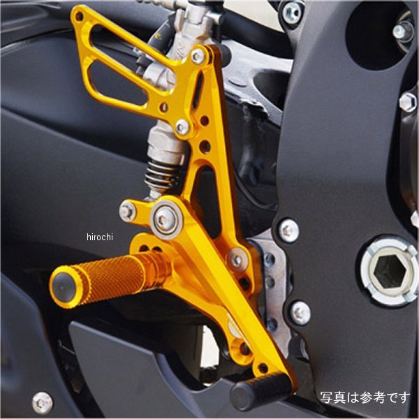 002-S013SV ベビーフェイス BabyFace バックステップキット 11年以降 GSX-R600、GSX-R750 シルバー