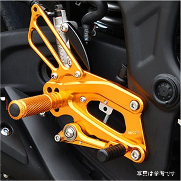 002-Y017BK ベビーフェイス BabyFace バックステップキット 15年-19年 YZF-R25 黒