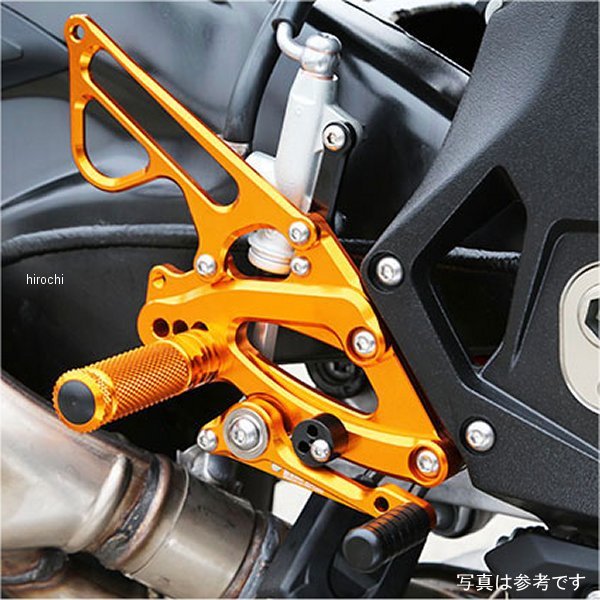 002-BM010SV ベビーフェイス BabyFace バックステップキット 17年-18年 BMW S1000RR シルバー