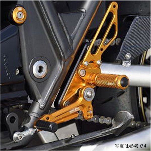 002-K036BK ベビーフェイス BabyFace バックステップキット ZRX1200DAEG 黒