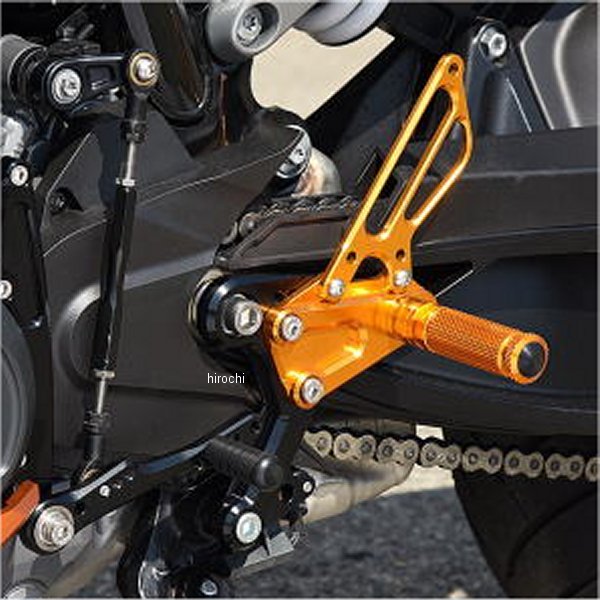 002-KT012GD ベビーフェイス BabyFace バックステップキット 18年以降 KTM 790デューク ゴールド