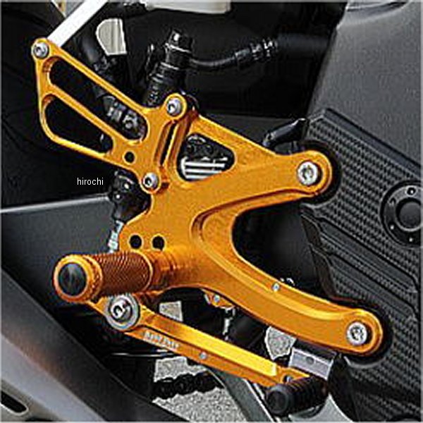 002-H039GD ベビーフェイス BabyFace バックステップキット 19年 CBR400R、CBR500R ゴールド