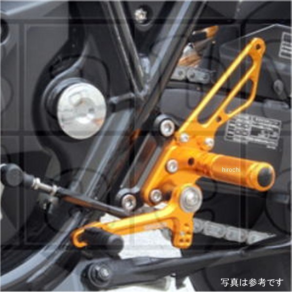 002-H041BK ベビーフェイス BabyFace バックステップキット 03年-20年 CB1300SF 黒