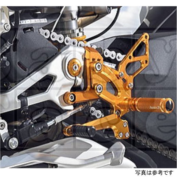 002-D030BK ベビーフェイス BabyFace バックステップキット 20年 ドゥカティ ストリートファイターV4 黒