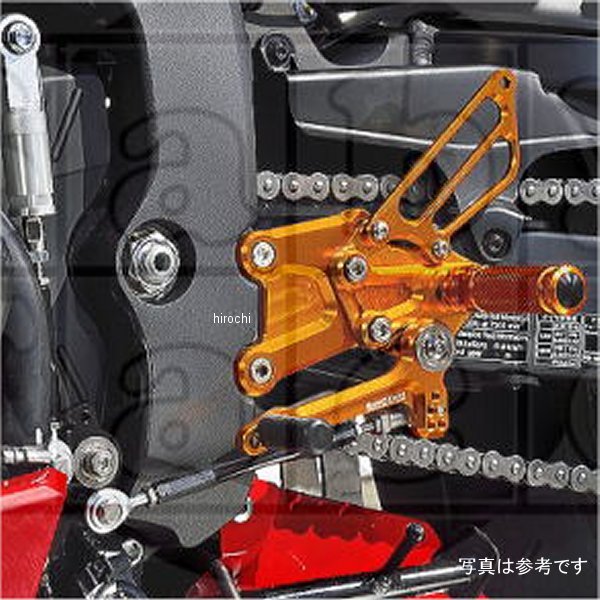 002-H043SV ベビーフェイス BabyFace バックステップキット 20年-21年 CBR600RR ゴールド