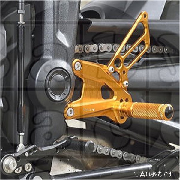 002-T021BK ベビーフェイス BabyFace バックステップキット 21年 トライデント660 黒