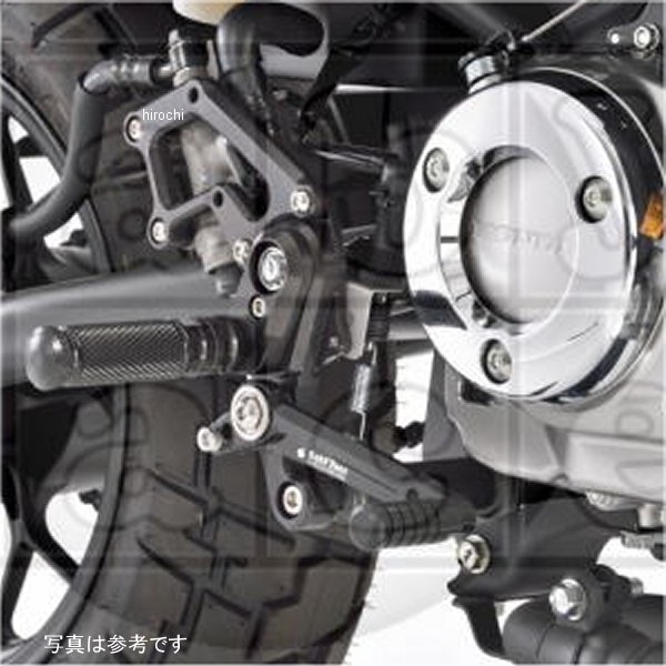 002-H055BKR ベビーフェイス BabyFace バックステップキット 21年-22年 モンキー125 黒