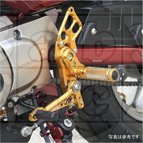 002-H055GDR ベビーフェイス BabyFace バックステップキット 21年-22年 モンキー125 ゴールド