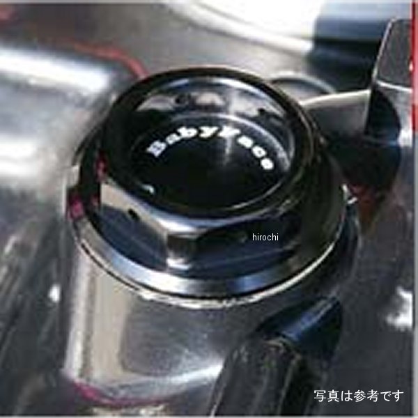 005-EH004BK ベビーフェイス BabyFace オイルフィラーキャップ ラウンドタイプ ホンダ 黒