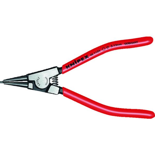 4611G2 831-4542 KNIPEX社 KNIPEX 4611-G2 軸用グリップリング用プライヤー