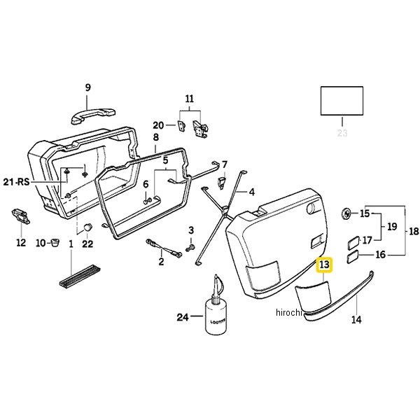 46542315055 BMW純正 インパクト プロテクション