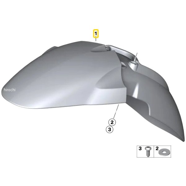 46617667681 BMW純正 ロア F ホイール カバー