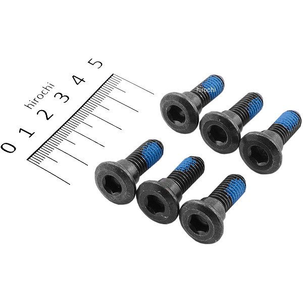 470035-HB ポッシュ POSH ローターボルト 89年-99年 NSR80、NSR50 タイプH1B 6個入り