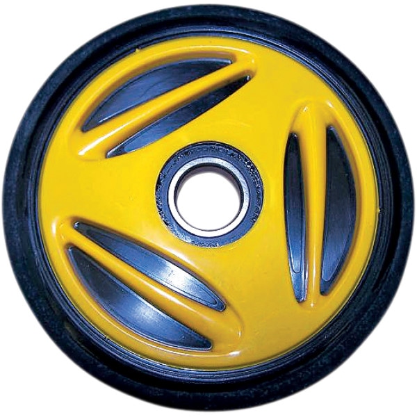 4702-0034 Parts Unlimited アイドラー ホイール 165mm x 1インチ(25mm) 黄