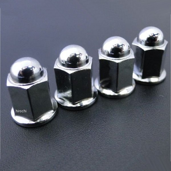 4741 ビーアールシー BRC マフラー取付用メッキロングキャップナットセット 77年-79年 ホーク系全車種