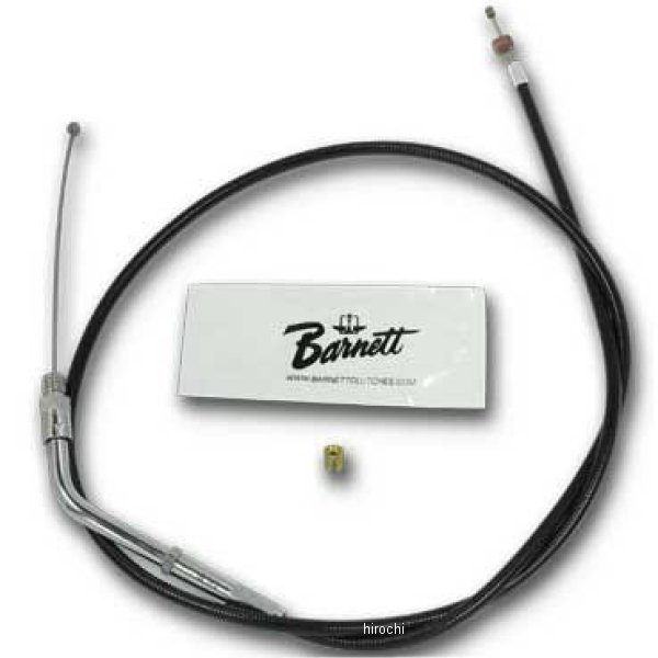 479865 ガッツクローム 34.6インチ（88cm）スロットルケーブル88-95年 XL ブラック45°