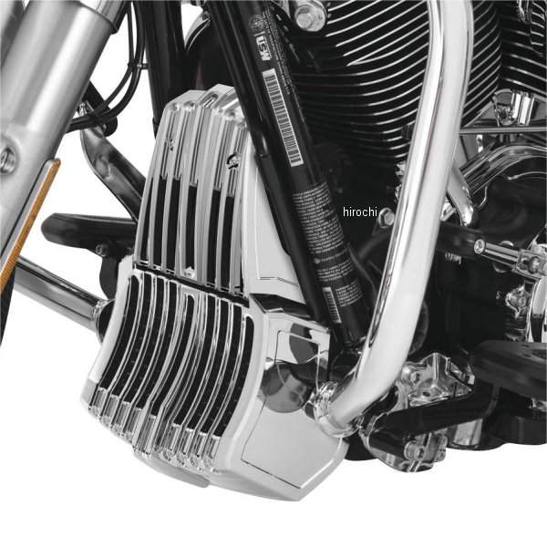 6417 クリアキン Kuryakyn オイルクーラー カバー 17年-21年 M8 クローム