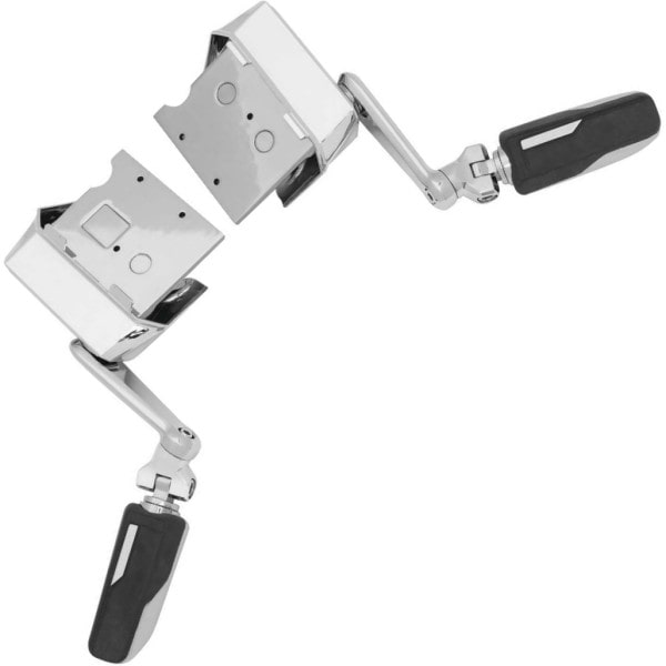 6750 クリアキン Kuryakyn Omni クルーズマウント ペグ付き クローム