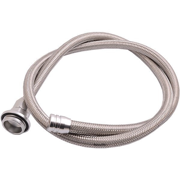 482082 ポッシュ POSH ステンレスブレードブリーザーホースキット スズキ、カワサキ シルバー