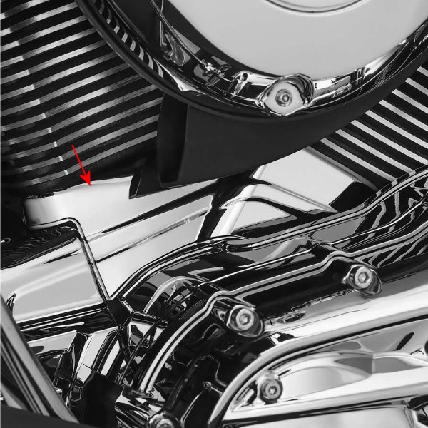 5737 クリアキン Kuryakyn シリンダー ベース カバー クローム