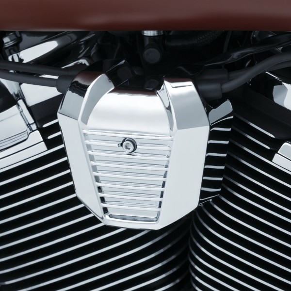 6466 クリアキン Kuryakyn コイルカバー プレシジョン 18年-20年 ソフテイル クローム