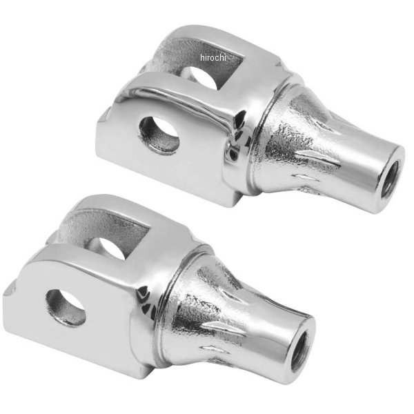 8947 クリアキン Kuryakyn ペグアダプター テーパー ドライバー側 18年-21年 FLSB、FXBB クローム 2個入り