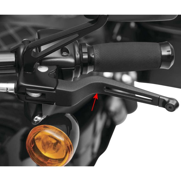 6682 クリアキン Kuryakyn デリンジャー レバーセット 96年以降 ハーレー 黒