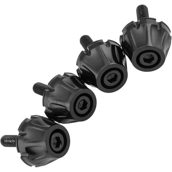 5722 クリアキン Kuryakyn ウインドシールド スクリュー 15年-20年 FLTRX 黒