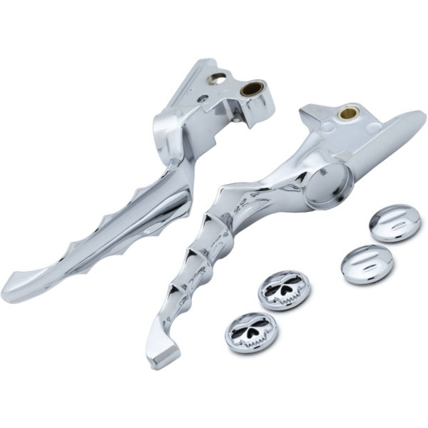 6744 クリアキン Kuryakyn ゾンビレバー 18年-20年 ソフテイル クローム