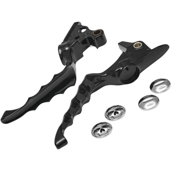 6745 クリアキン Kuryakyn ゾンビレバー 18年-20年 ソフテイル 黒