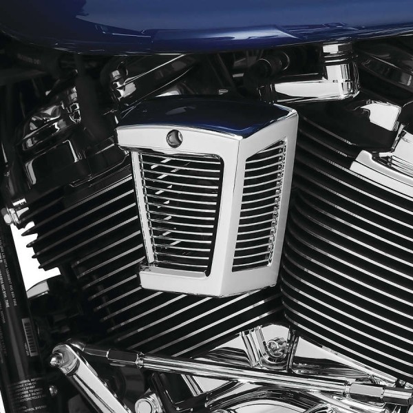 7496 クリアキン Kuryakyn ホーンカバー ハイパーチャージャー クローム