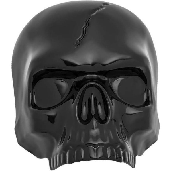 5731 クリアキン Kuryakyn ホーンカバー ウォーターフォールタイプ用 スカル 黒