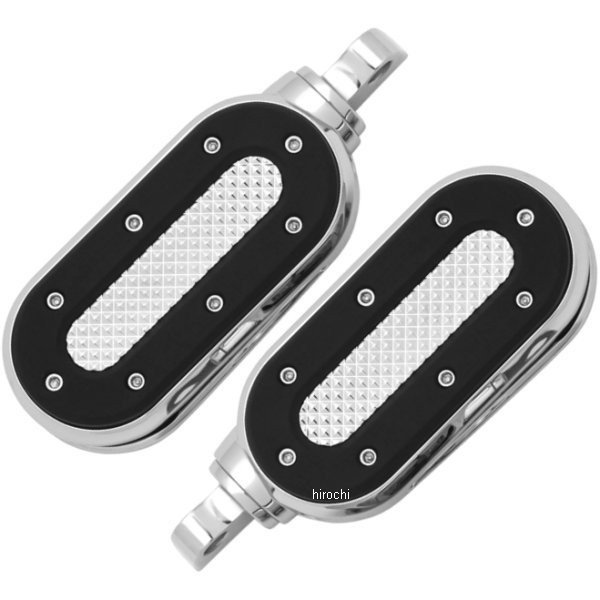 7027 クリアキン Kuryakyn フットペグ ヘビーインダストリー スイッチブレード クローム