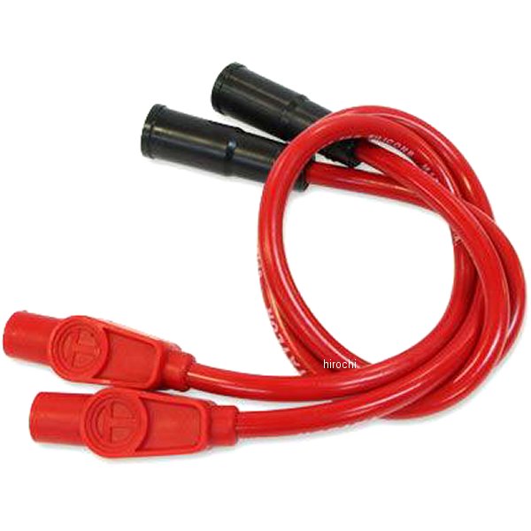 4900-0234 ガッツクローム プラグコード テイラー 04年-06年 XL883/1200 180° 赤