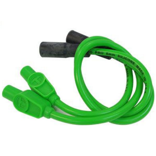 4900-0934 ガッツクローム TCツーリング、04年以降XL用 テイラープラグコード 180°緑