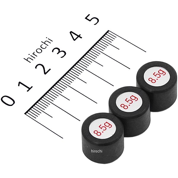 491311 ポッシュ POSH プーリーウエイトローラー アプリオ、スーパージョグZ、スーパージョグZR 8.5g 3個入り