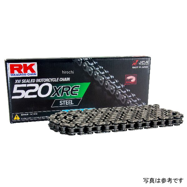 520XRE RKジャパン チェーン 108L STEEL