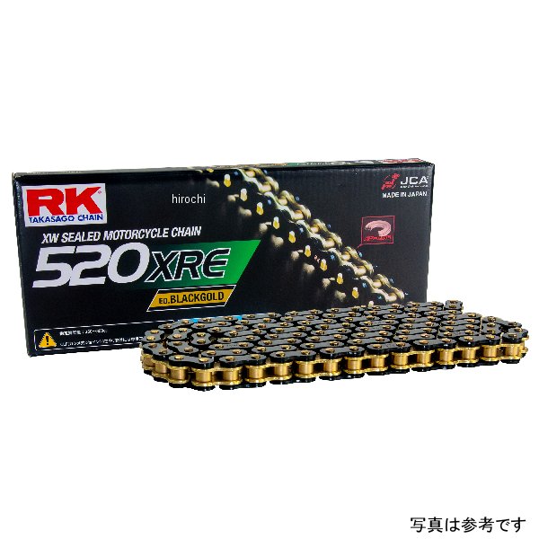 520XRE RKジャパン チェーン 50F ED BLACKGOLD