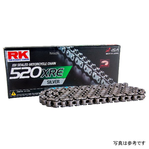 520XRE RKジャパン チェーン 130L SILVER