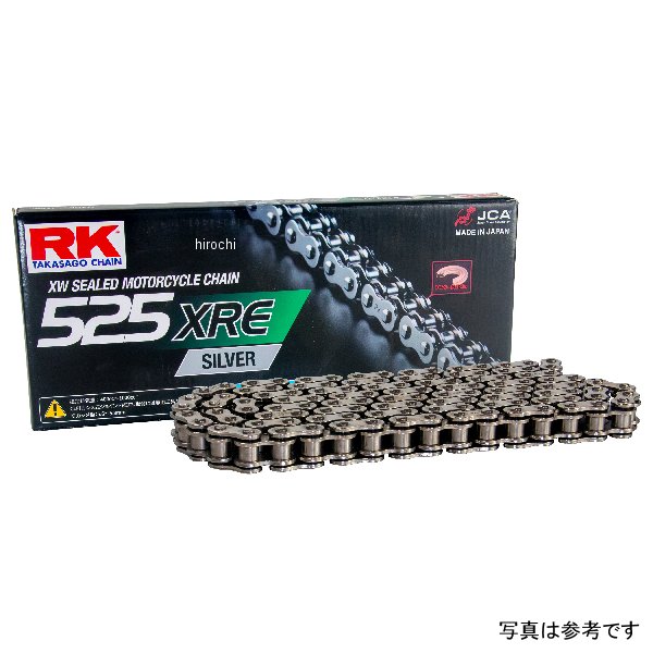 525XRE RKジャパン チェーン 110L SILVER