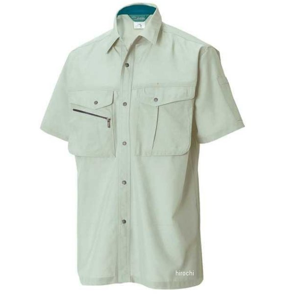 7155 TSデザイン 半袖シャツ アースグリーン 3Lサイズ
