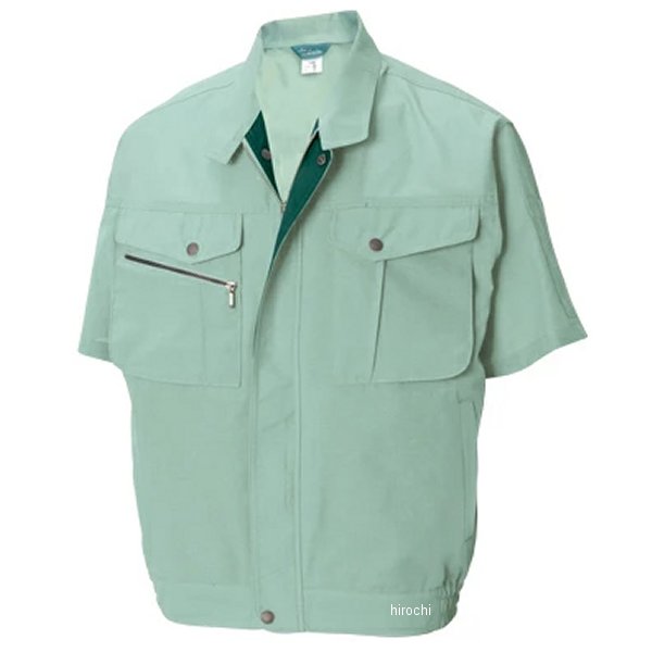 7156 TSデザイン 半袖ブルゾン モスグリーン Lサイズ