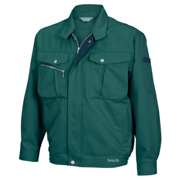 7116 TSデザイン 長袖ブルゾン 緑 6Lサイズ