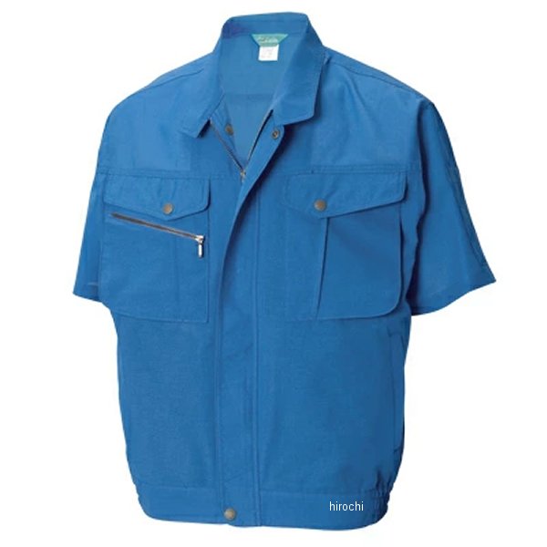 7156 TSデザイン 半袖ブルゾン 青 5Lサイズ