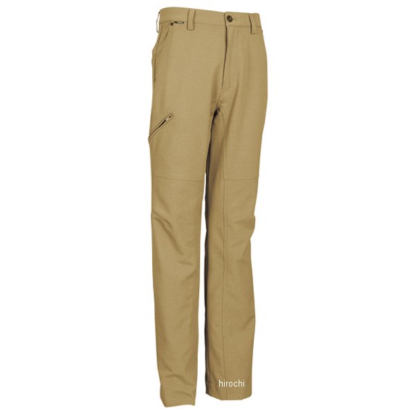 8464 TSデザイン ウルトラライトストレッチメンズパンツ 右側脇ファスナー付 ベージュ 4Lサイズ