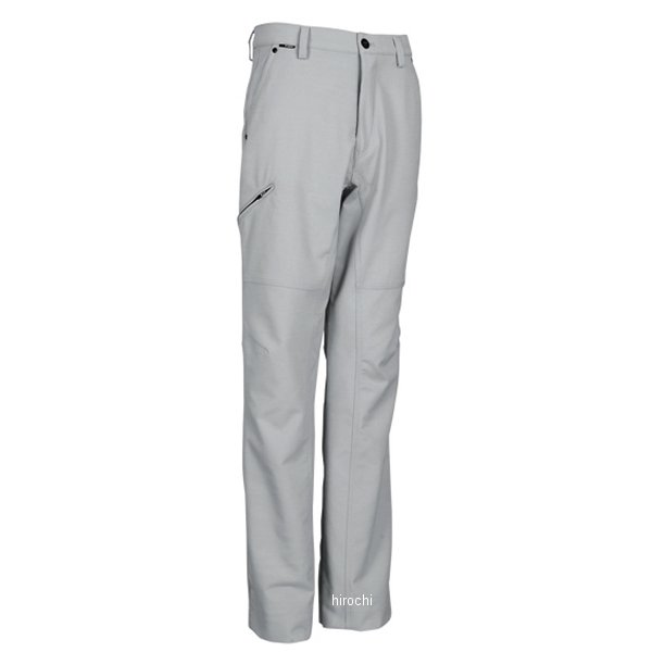 8464 TSデザイン ウルトラライトストレッチメンズパンツ 右側脇ファスナー付 シルバーグレー Mサイズ