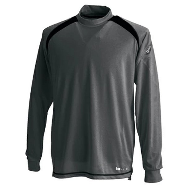 3085 TSデザイン スマートネックシャツ チャコールグレー LLサイズ