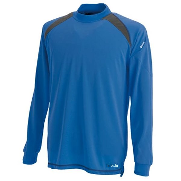 3085 TSデザイン スマートネックシャツ ロイヤルブルー 6Lサイズ