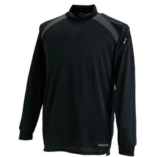 3085 TSデザイン スマートネックシャツ 黒 Lサイズ