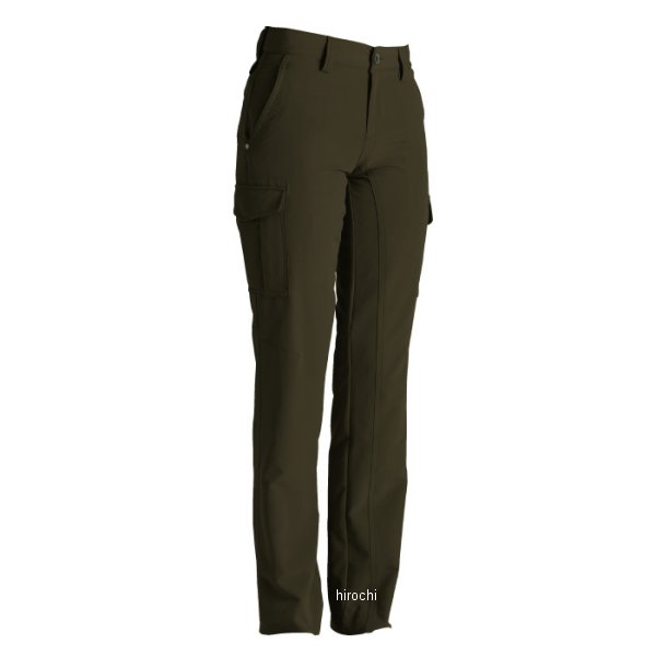 846141 TSデザイン ストレッチタフレディースカーゴパンツ カーキグリーン 3Lサイズ